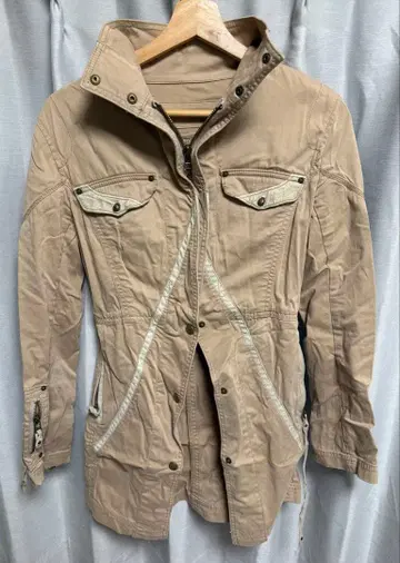 y2k 쿠쉬쿠쉬 자켓 하프 지퍼