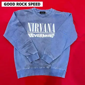 GOOD ROCK SPEED 닐바나 맨투맨 구제 의류
