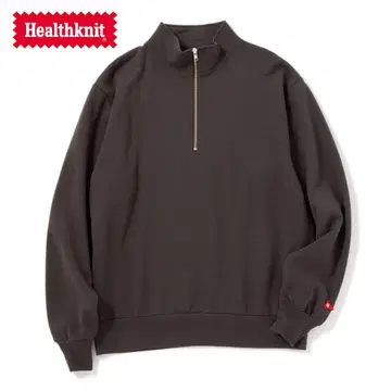 Healthknit 클래식 스웨트 하프 지퍼 트레이닝복