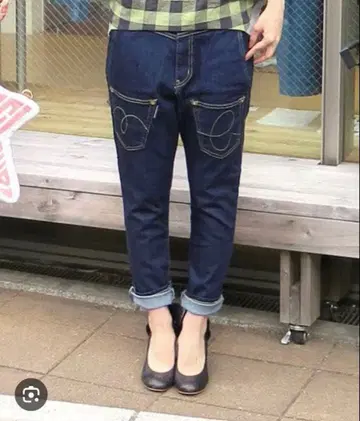 [컨디션 최상] mercibeaucou 우시로마에 데님