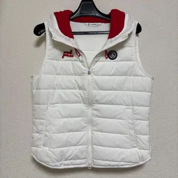 and per se 후드 부착 다운 베스트 M 사이즈 미사용품