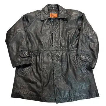 소가죽 가죽 자켓 블랙 남성용 M 허리끈 SKENDEL