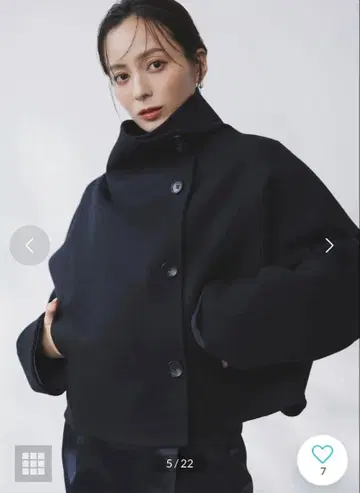 anuans 스탠드넥 리버 숏코트