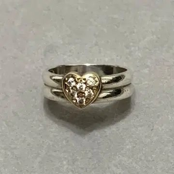 스타 주얼리 실버 반지 K14 SV925 사이즈 9호