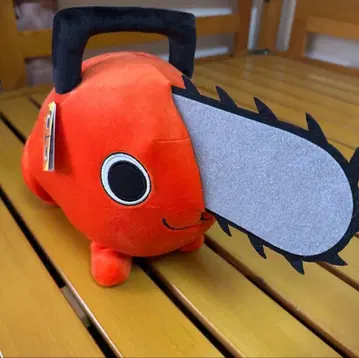 체인소 맨 특대 사이즈 말랑말랑 쫀득 봉제 인형 포치타