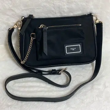 컨디션 최상 BALLY 발리 2way 체인 나일론 숄더백