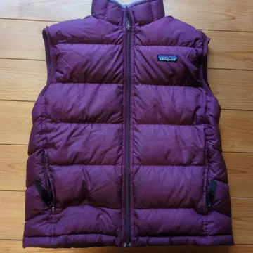 patagonia 퍼플 다운 베스트