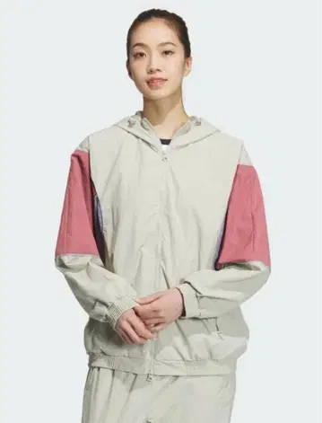 adidas 비욘드 더 스트라이프 루즈핏 우븐 자켓