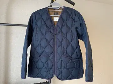 [격조 높은] 타이온 이너 다운 밀리터리 라인 네이비 컬러