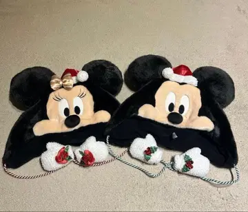 미키 미니 크리스마스 팬캡