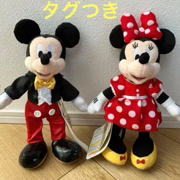 미키 미니 외출 포즈 플러시 세트