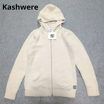 택 포함 새상품 Kashwere 후드 부착 후드티 S 아이보리 베이지