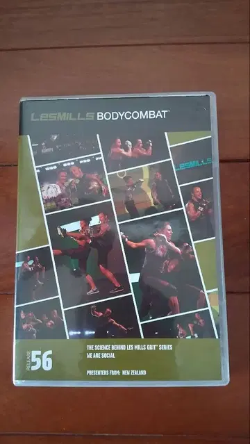 LES MILLS BODYCOMBAT 56 DVD