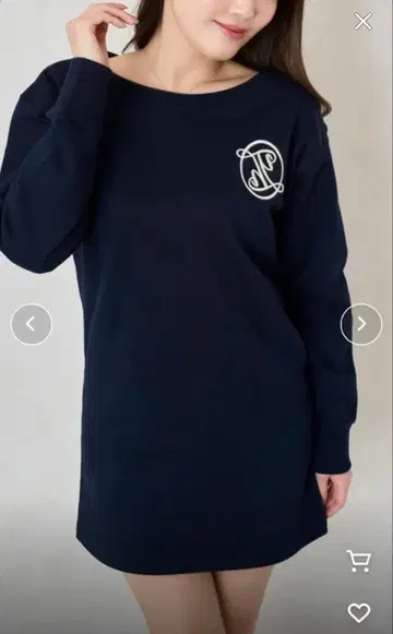 택 포함 새상품 Her lip to 투웨이 스웨트 드레스