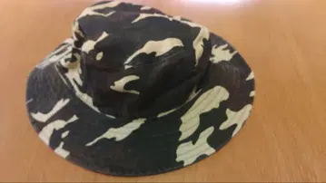 카모 패턴 코튼 버킷햇