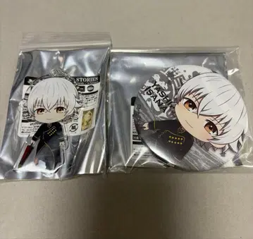 두근두근 복권 이사나 샤 시로 캔뱃지 아크링 키링 K7S