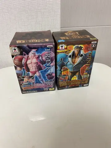 [ 새상품급 ] 원피스 피규어 프랭키 2체 세트