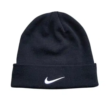 [ 00년대 ] NIKE 비니 니트 모자 자수 로고 구제 의류 빅 스우시