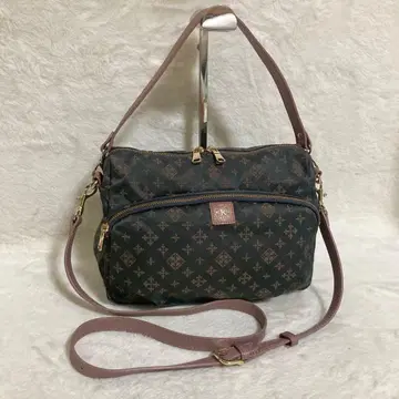 [컨디션 최상] 러셋 핸드 숄더 백 2way 핑크 나일론