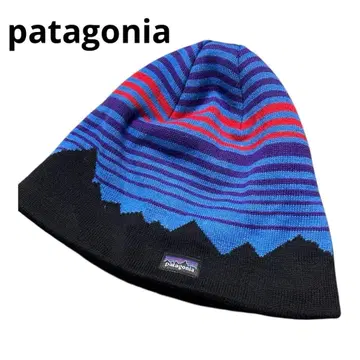새상품급 파타고니아 스트라이프 니트 모자 비니