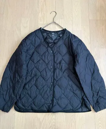 유니클로 울트라 라이트 다운 릴랙스 자켓 L 블랙