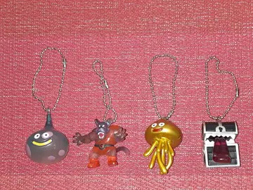 드래곤 퀘스트 미믹 키링 기타 4개 세트