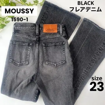 마우지 블랙 플레어 데님 23 BLACK FLARE