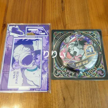 나의 히어로 아카데미아 지로 쿄카 생일 캔뱃지 명장면 디오라마 피규어