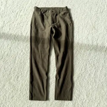 카이탁 패밀리 레깅스 팬츠 속기모 심플 캐주얼 카키 미사용급