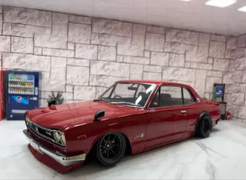 1/12 이그니션 모델 하코스카 GTR 와타나베 커스텀 레드