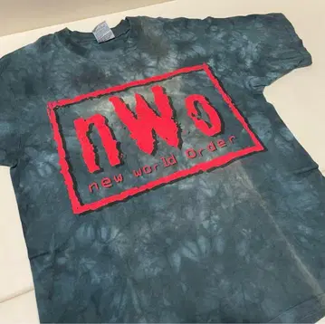 컨디션 최상 nwo 프로레슬링 T셔츠 LIQUIDBLUE제 빈티지 격투기