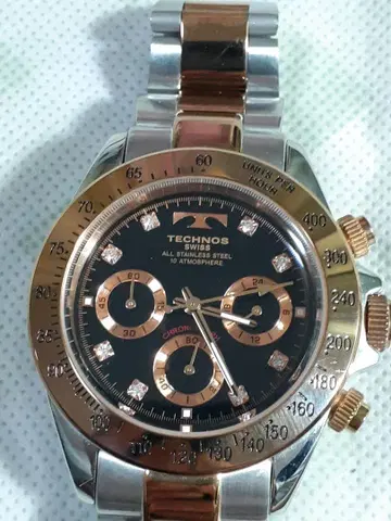 TECHNOS 크로노그래프 손목시계