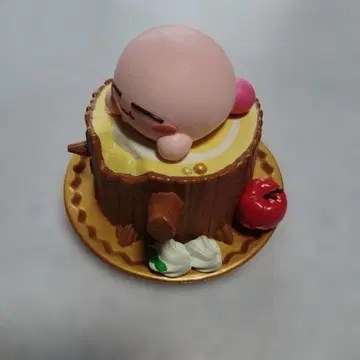 커비 피규어 파르돌체 컬렉션 그루터기 롤케이크