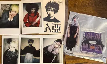 자아자아 아안 폴라로이드 아크릴 스탠드 굿즈