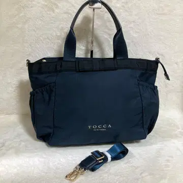컨디션 최상 TOCCA DUAL RIBBON 숄더백 2way 토트