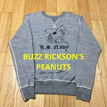 BUZZ RICKSON'S x PEANUTS SWEAT