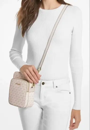 MICHAEL KORS 모노그램 숄더백