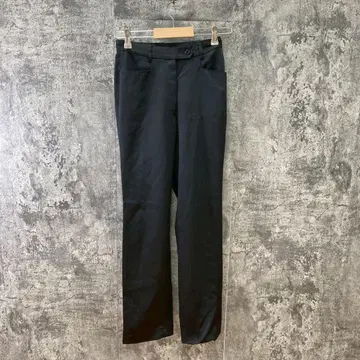 MICHEL KLEIN 미쉘클랑 테이퍼드 팬츠 오피스 블랙(36