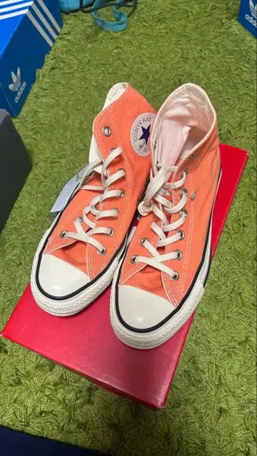CONVERSE 오렌지 스니커즈 24.0cm