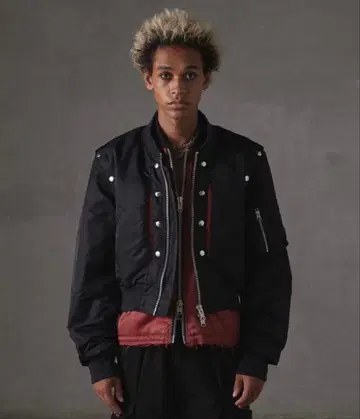 GRANCY 볼륨 레이어드 디자인 MA-1 L 사이즈