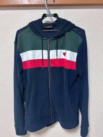 [ SWEET YEARS ] 남성용 지퍼 후드티 XL 사이즈 네이비 컬러