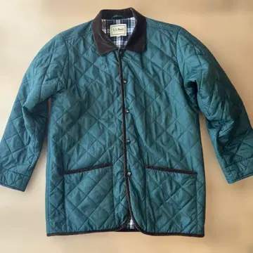 L.L.Bean 퀼팅 자켓 M 그린