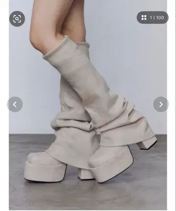 EMODA 루즈 플레어 커버 핏 부츠