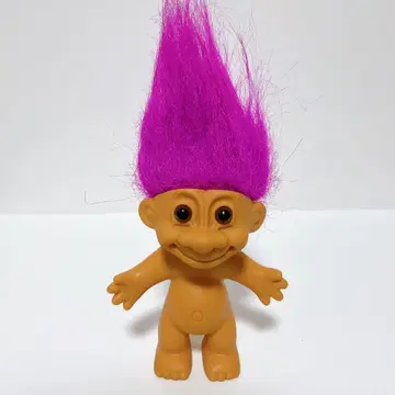 해외 트롤 인형 퍼플 옷 없음 아메토이