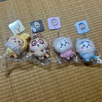 치이카와 복슬복슬 파자마 마스코트 빛나는 고리를 단 토끼 마스코트