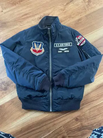 [ 레어 모델 ] 아비렉스 USAF 70주년 기념 MA-1 네이비