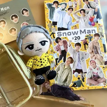 Snow Man 이와모토 테루 치루누이 아크릴 스탠드 카드 세트