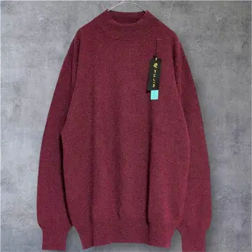 [ 새상품 ] FUJIA 캐시미어 100% [ L ] 하이넥 니트 스웨터