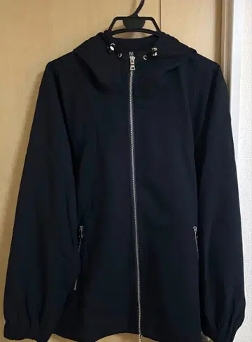 CAMBIO 폴리 스트레치 트윌 ZIP 후드티 XL 블랙