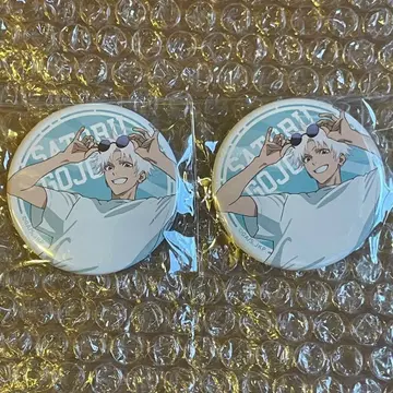 주술회전 카페 회옥 옥절 2024 고죠 사토루 캔뱃지